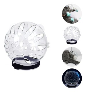 Katzenmaulkorb, langlebig, großer Raum, Katzenkopfform, kratzfest, für Haustierzubehör, Haustierkatze, transparenter Pflegema