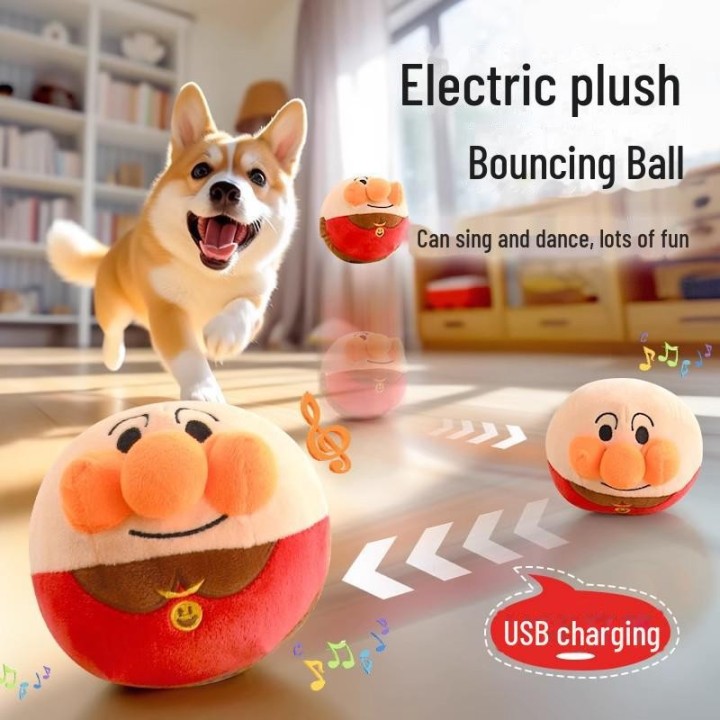 Bissfester elektrischer Springball für Hunde zur Selbstunterhaltung