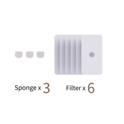 Enabot Rola Katzen Trinkbrunnen Filter Set Klein
