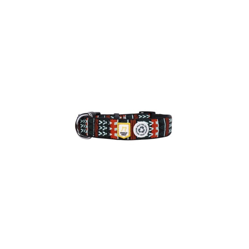 Woolly Wolf Halsband Woodland M