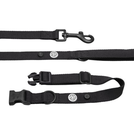 Barkalot Hundehalsband-Auslaufset schwarz L