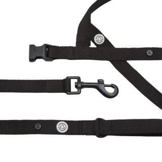 Barkalot Hundegeschirr-Spazierset schwarz S