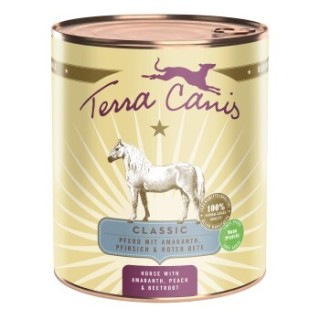 Terra Canis Nassfutter Hund Classic Adult Pferd 6x800 g