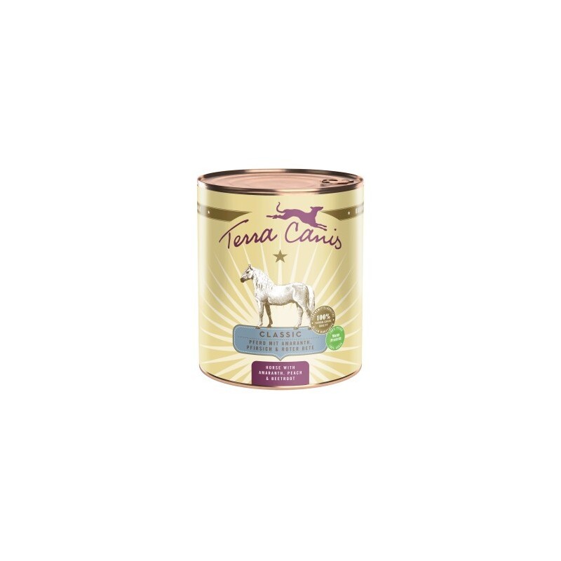 Terra Canis Nassfutter Hund Classic Adult Pferd 6x800 g