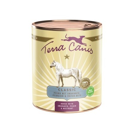 Terra Canis Nassfutter Hund Classic Adult Pferd 6x800 g