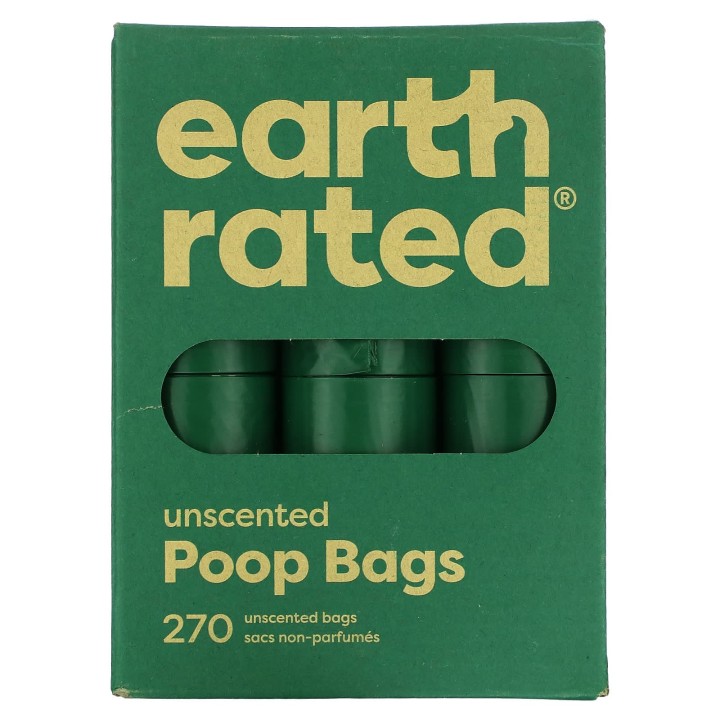 Earth Rated, Hundekotbeutel, geruchsneutral, 270er-Pack