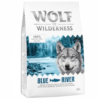 Wolf of Wilderness Adult "Blue River" Lachs - getreidefrei - 1 kg