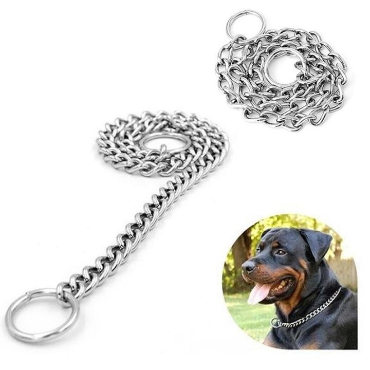 Hunde-Haustier-Trainingshalsband, Choke-Kettenhalsband, Schutzausrüstung, alle Größen! 2.0mm by 45cm