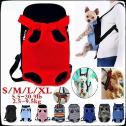 Haustiertrage-Rucksack, verstellbare Haustier-Frontkatze, Hundetrage-Rucksack, Reisetasche, Beine für Reisen, Wandern, Campin
