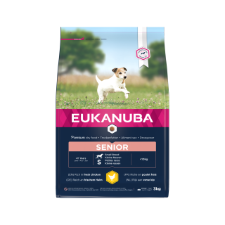 Eukanuba Caring Senior Small Breed Hundefutter - 3 kg