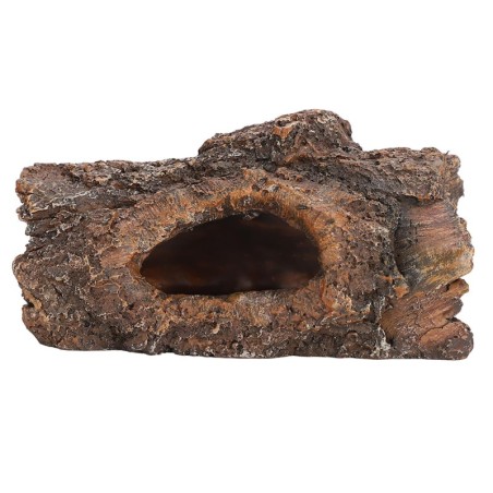 Simulation Harz Baum Rinde Amphibien Reptil Verstecken Höhle Landschaft für Skorpion Eidechse