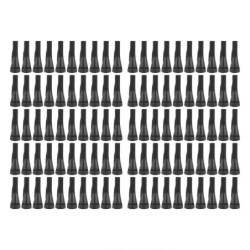 100PCS Geflügel Rupfmaschine Picker Gummi Haarentfernung Stick Ersatz für Enten Huhn schwarz