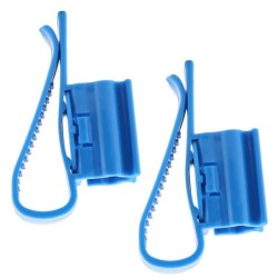 2Pcs Einstellbare Fisch Tank Montage Clip Wasser Rohr Rohr Klemme Kunststoff Schlauch Halter
