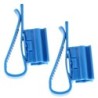 2Pcs Einstellbare Fisch Tank Montage Clip Wasser Rohr Rohr Klemme Kunststoff Schlauch Halter