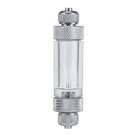 Aquarium Wasserpflanze CO2 Rückflussverhinderer Blasenzähler Fischtank Werkzeug(Doppelter Kopf)
