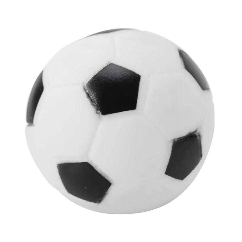 1PC Pet Training Spielen Kauen Sound Ball Hund Welpen Quietschende Spielzeug(Fußball)