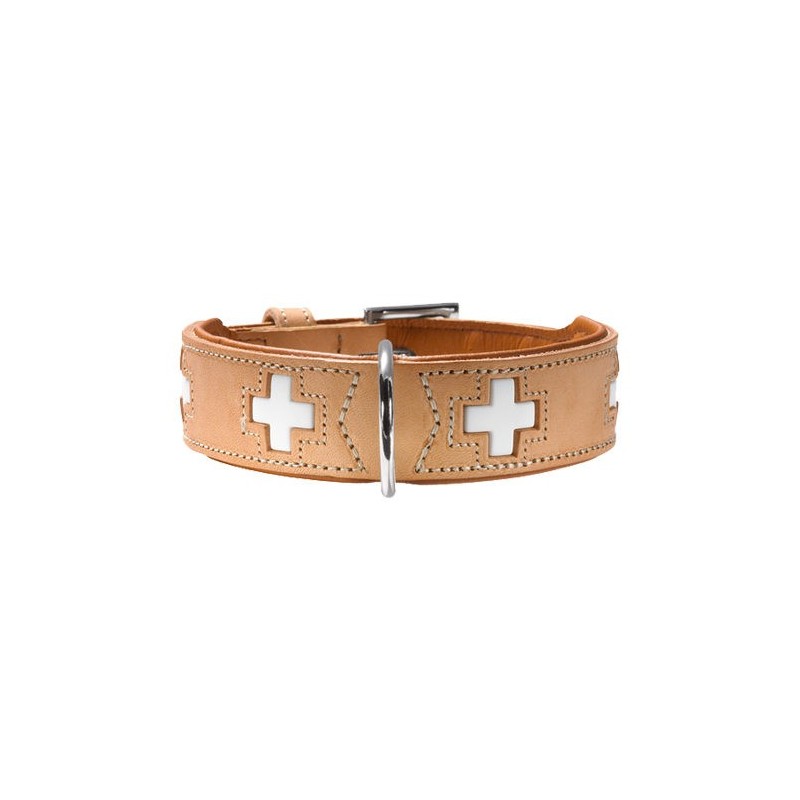 Hunter Halsband Swiss - Schwarz - 42 cm