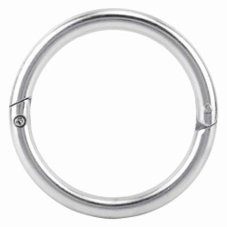 Nasenring aus Edelstahl für Bullen, Kühe und Rinder.(M) S
