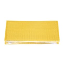 30PCS Bienenzucht Nest Box Foundation Bienenwachs Waben Blätter Imker Werkzeuge schwarz