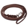 Haustiere Hund Trainingsleine Durable Leder lange geflochtene Walking Hundeleine