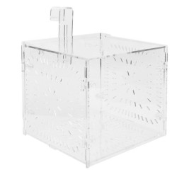 Isolation Zucht Box Sämlinge Inkubation Reproduktion für Aquarium Aquarium(15x15x15cm)
