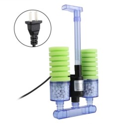 Mini-Aquarium, Schwammaquarium mit Tauchwasserpumpe  (XY-2902)