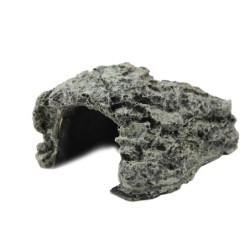 Fisch Versteck Höhle Aquarium Schildkröte Reptil Sonnen Verstecken Lebensraum Dekoration Ornament(Klein)
