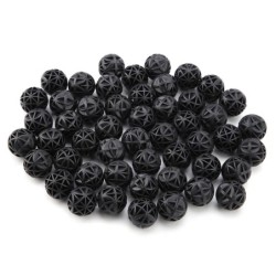 50 Stücke Bio Porösen Filter Biochemischen Ball mit Baumwolle Aquarium Teich Filter Material 16mm