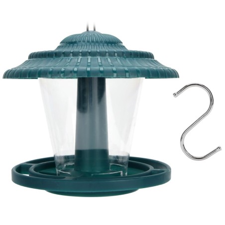 Vogelhäuschen, wasserdicht, transparent, zum Aufhängen, Futtervorrichtung für Vögel, für den Außenbereich, Garten, Balkon