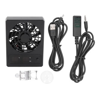 Leiser Ventilator für Reptilienbecken, verbessert die Luftzirkulation und entfeuchtet Regenwald-Terrarium