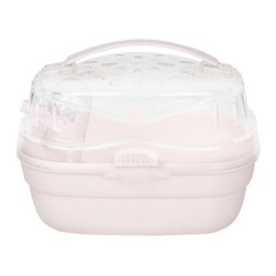 Hamster-Tragetasche, Käfig, tragbar, leicht, für Kleintiere, Tragetasche für Reisen im Freien, leicht
