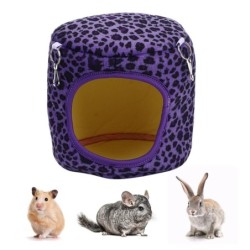 Baumwolle Haustier Hamster Warme Hängematte Hängen Schlaf Nest für Eichhörnchen Igel Meerschweinchen Chinchilla