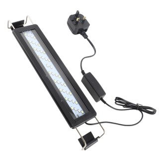 LED Aquarium Licht Farbwechsel 3 Ebenen Einstellbar 4 Reihen Fisch Tank Licht mit Ausziehbarem