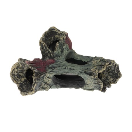 Aquarium Baumstamm Dekoration Harz Simulation Fisch Tank Ornament für Reptil Box Landschaft
