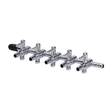 Fisch Tank Sauerstoff Distributor 6mm Kohlendioxid Regulierung Schalter Regulierung Valve5 Kopf