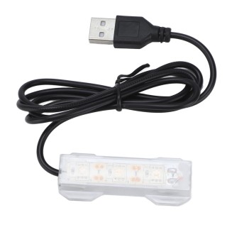 Aquarium Licht USB Lade Kunststoff Fisch Tank LED Licht für Wasserpflanzen LandscapeRed