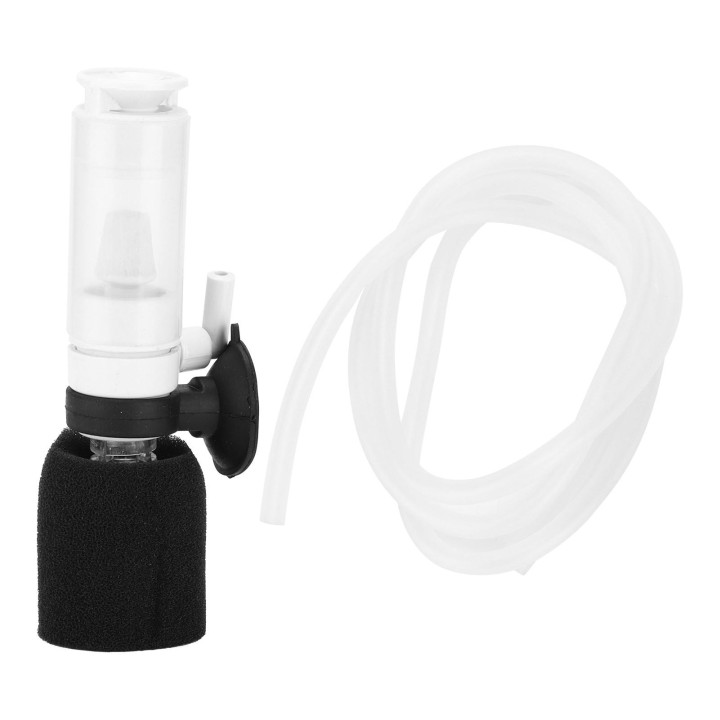 Mini-Schwammfilter, ultraleiser 3-in-1-Filtersystem-Luftpumpenfilter, geeignet für kleine Aquarien.