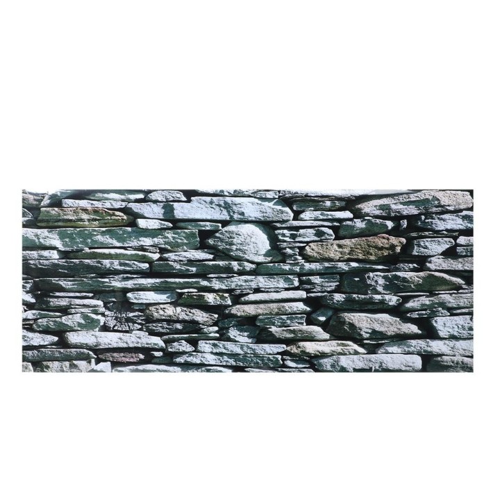 Hintergrund Poster Dekorative Stonewalling Gemälde PVC Aufkleber Landschaft Bild für Aquarium Fisch