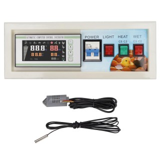 Eier-Inkubator-Controller Y Digitaler Inkubator-Controller mit Temperatur-Feuchtigkeitssensorsonde 220 V