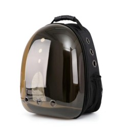 Katzentrage-Rucksack, große Kapazität, Haustier-Reisetragetasche, Luftpolstertasche für kleine Hunde und Katzen, Braun