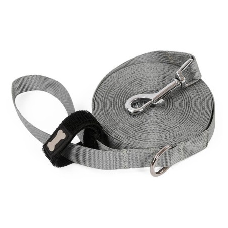 Hundetrainingsleine, bissfest, zugfest, verwicklungsfrei, Zugseilleine für Haustiere mit Metall