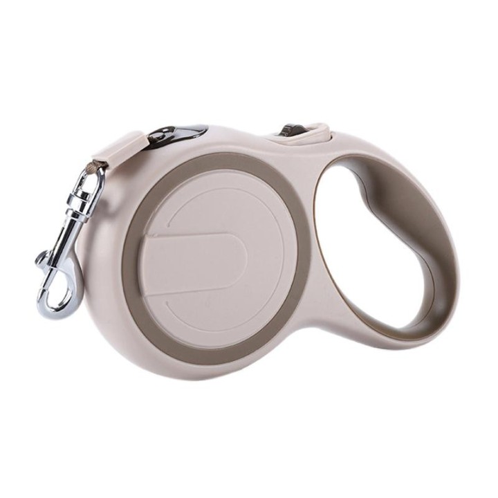 Einziehbare Hundeleine, Haustier-Leine zum Spazierengehen, rutschfester Griff, verheddert sich nicht, reflektierend, für klei