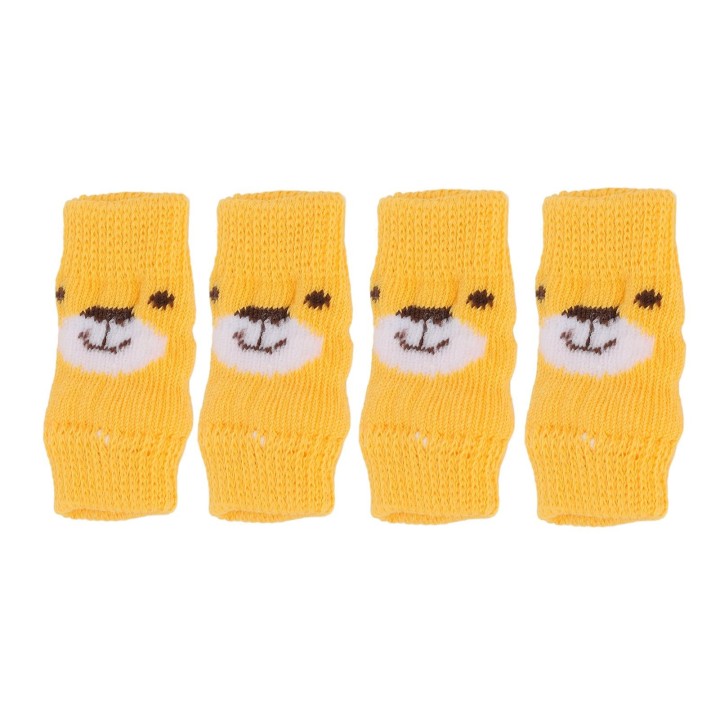 4 stücke Hund Ellenbogen Protector Cartoon Bär Muster Gelenke Schutz Schmutzig Widerstand Haustier Hund Ellenbogen S