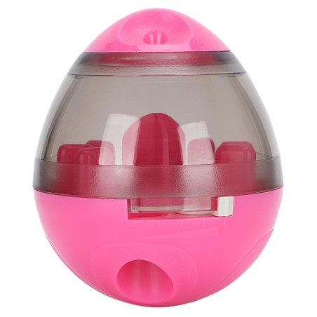 Haustiere Hunde Leckage Food Dispenser für Tumbler Ball ABS PC Training interaktives Spielzeug Rosa rosa