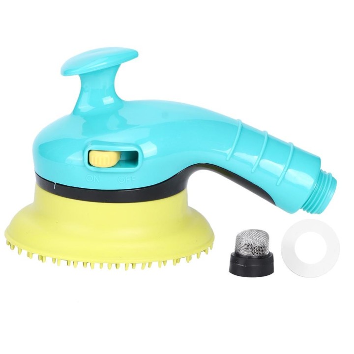 Haustier Unabhängiger Schalter Badedüse Massage Duschkopf Reinigungsmittel für Katzen Hunde