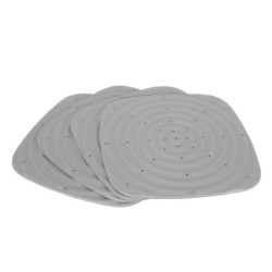 4PCS Chicken Nesting Pad Waschbar Nistkasten Pad Wiederverwendbare Einstreu Matte Hen Einstreu Box Liner Pad grau