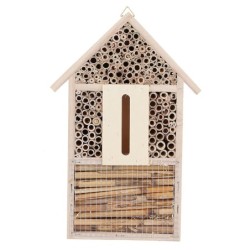 Holz Insekt Biene Haus Shelter Garten Nistkasten Kunsthandwerk Outdoor Ornament Dekoration