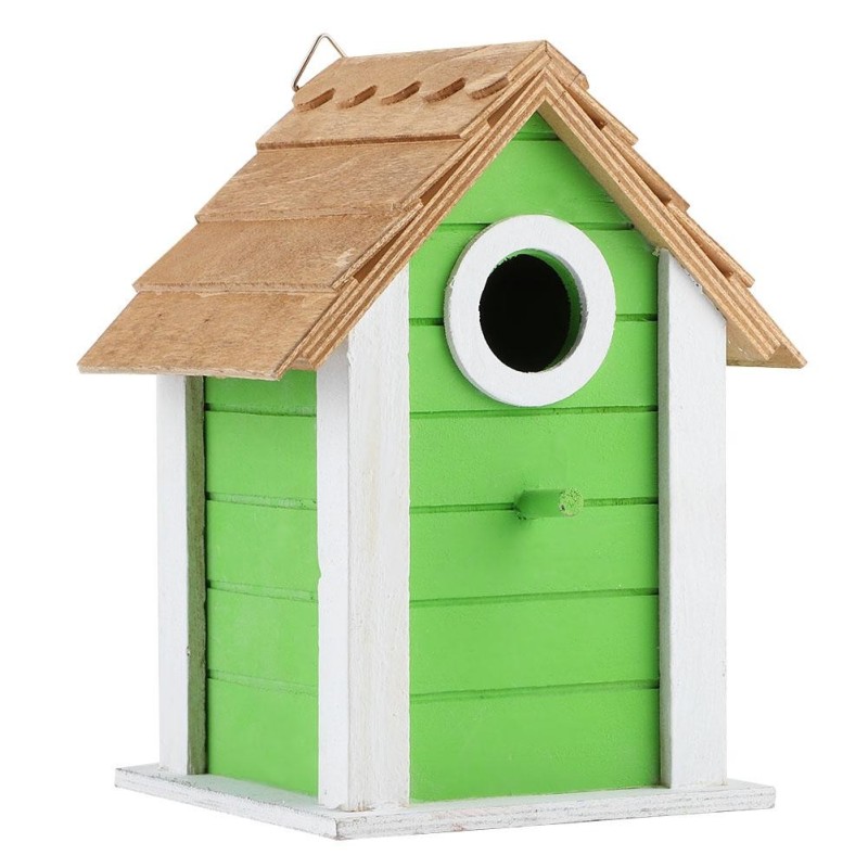 Outdoor Garten Balkon Dekoration Holz Vogel Papageien Haus Nester Ruhen Käfig Box Liefert
