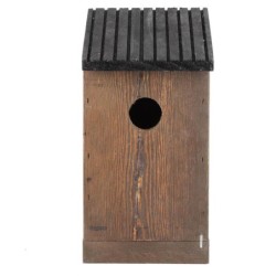Hängendes Vogelhaus aus Holz, DIY-Zuchtpapageien, Vogelnistkasten für die Gartendekoration im Freien