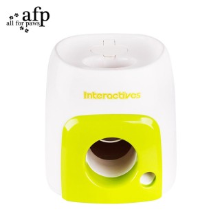 Hundeball-Rollmaschine, interaktive Tennisball-Rollmaschine für drinnen und draußen